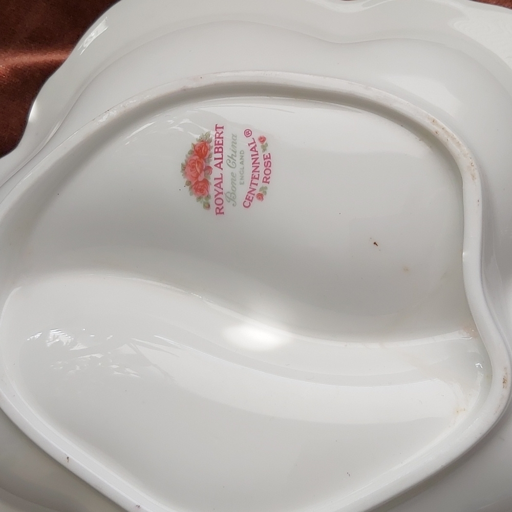 Royal Albert Centennial rose dish - Picture 4 of 5